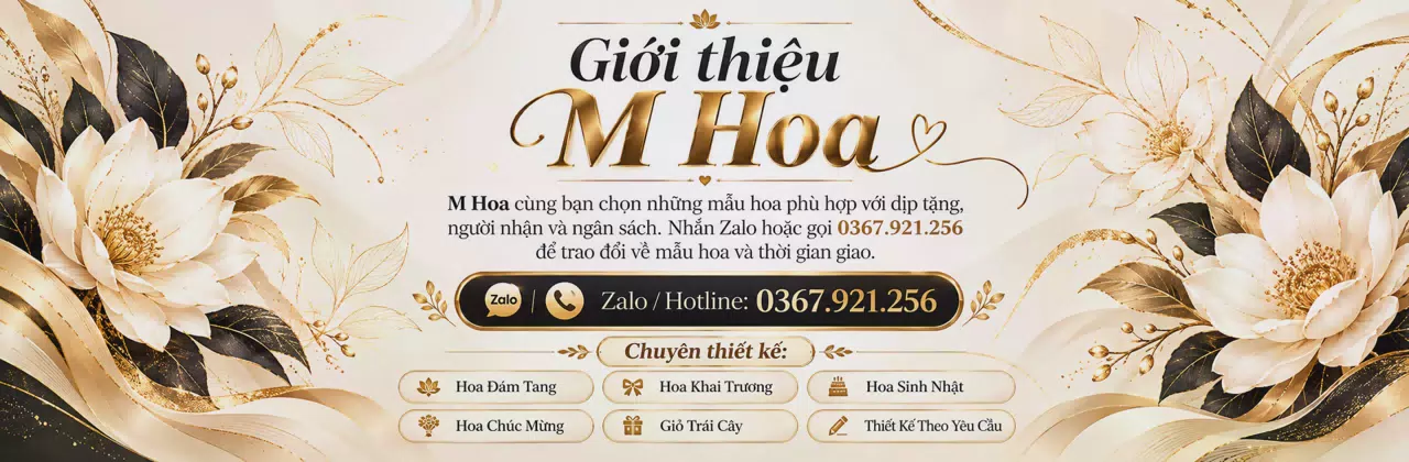 Ảnh bìa Shop hoa tươi Xã An Phú Tân Vĩnh Long - Gửi hoa đẹp, trao lời thương